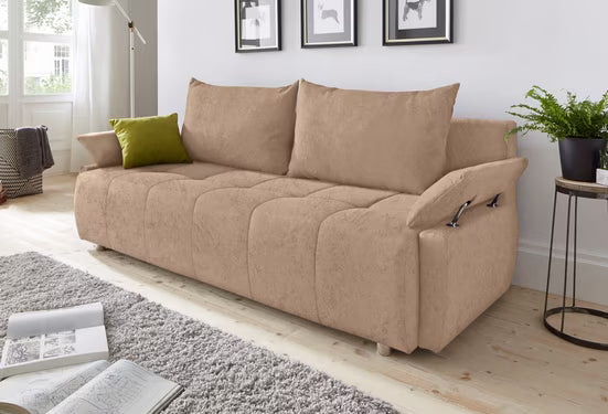 Divano letto Funtastic, L: 212 cm, Superficie letto 145x187 cm