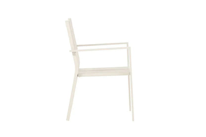 Set da 2 - Sedia da giardino Karibik in alluminio/textilene