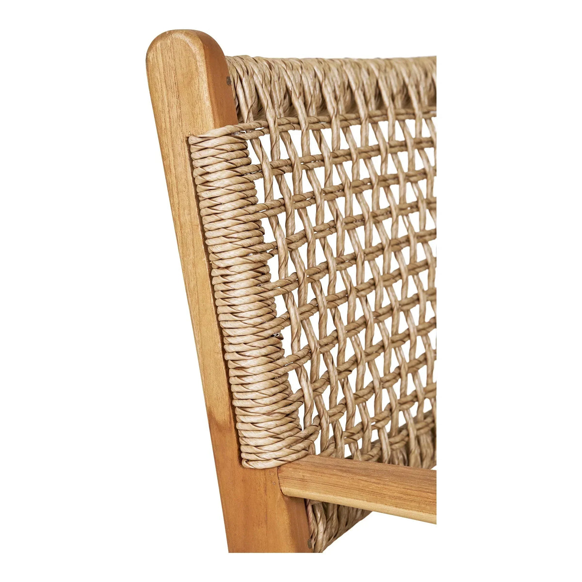 Sedia da giardino Capri con braccioli in teak