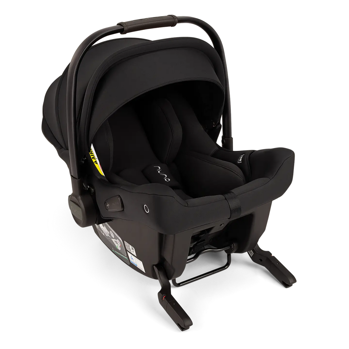 B-Ware Nuna Pipa Urbn Seggiolino Auto per Neonati Caviar con Sistema Isofix Integrato