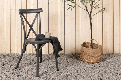 Set da 2 - Sedia da giardino Ellen in alluminio