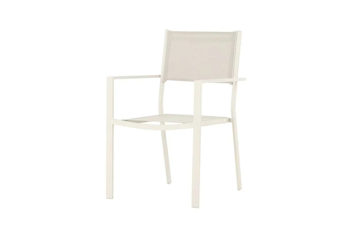Set da 2 - Sedia da giardino Karibik in alluminio/textilene