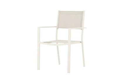 Set da 2 - Sedia da giardino Karibik in alluminio/textilene