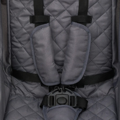 B-Ware Passeggino Little One Buggy Passeggino sportivo Tommi Grigio Funzione reclinabile Vano portaoggetti Imbracatura