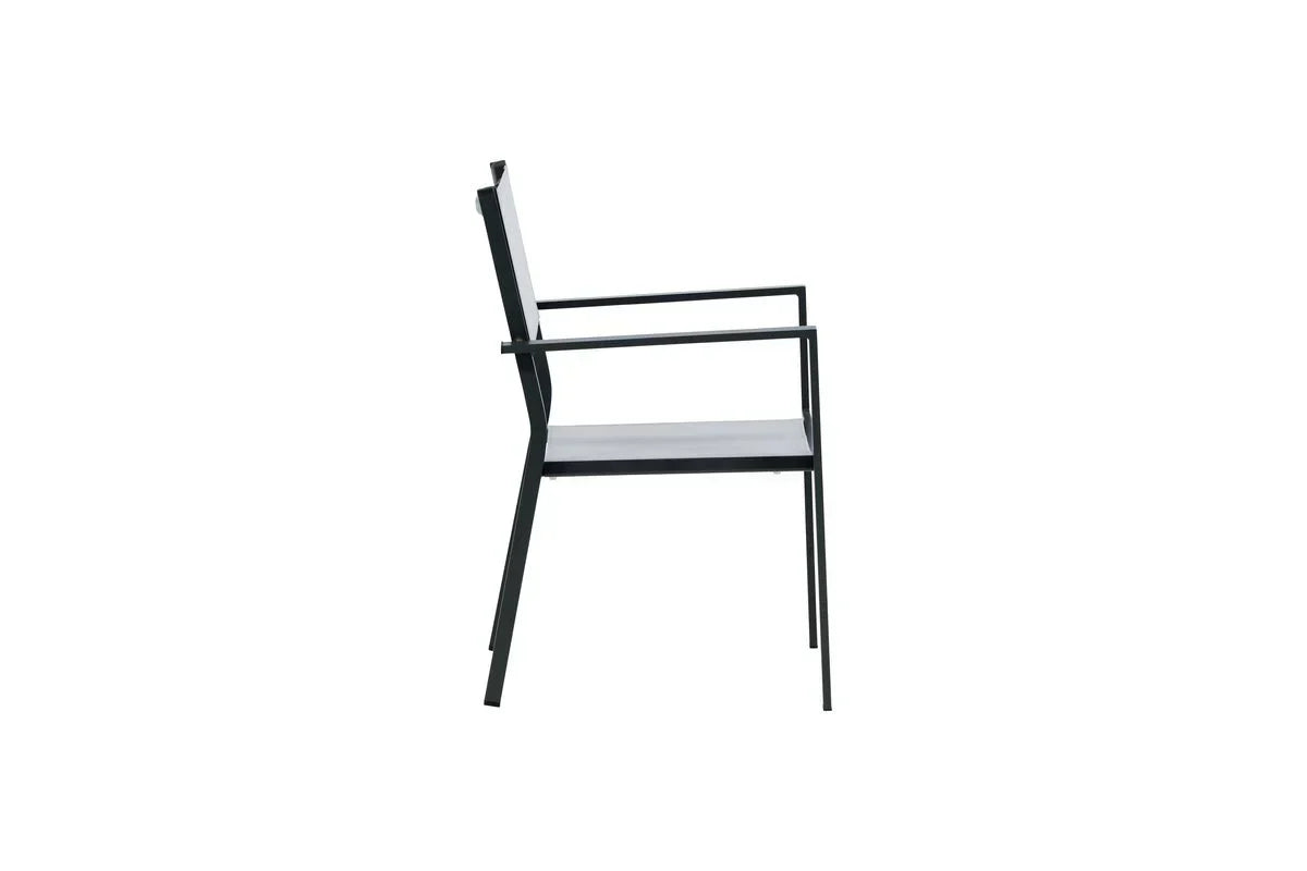 Set da 2 - Sedia da giardino Karibik in alluminio/textilene