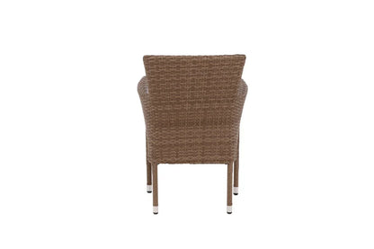 Set di 2 sedie da giardino Marina effetto rattan