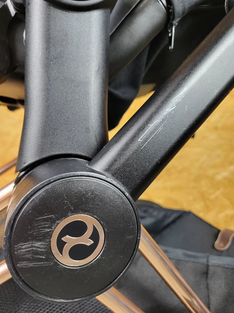 Cybex - Priam Kombikinderwagen (seggiolino sportivo) - Nero in buone condizioni