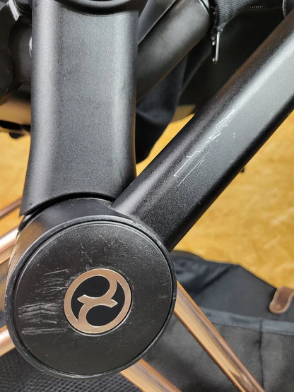 Cybex - Priam Kombikinderwagen (seggiolino sportivo) - Nero in buone condizioni