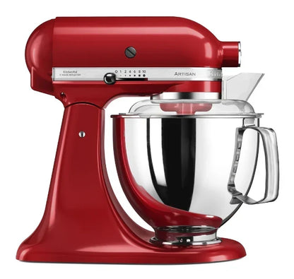 KitchenAid 4,8 L 5KSM175 Artisan Robot da cucina con fruste a filo e a gancio