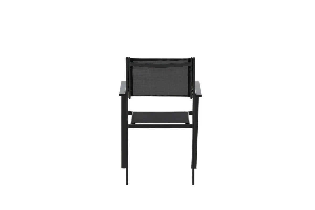 Set da 2 - Sedia da giardino Karibik in alluminio/textilene