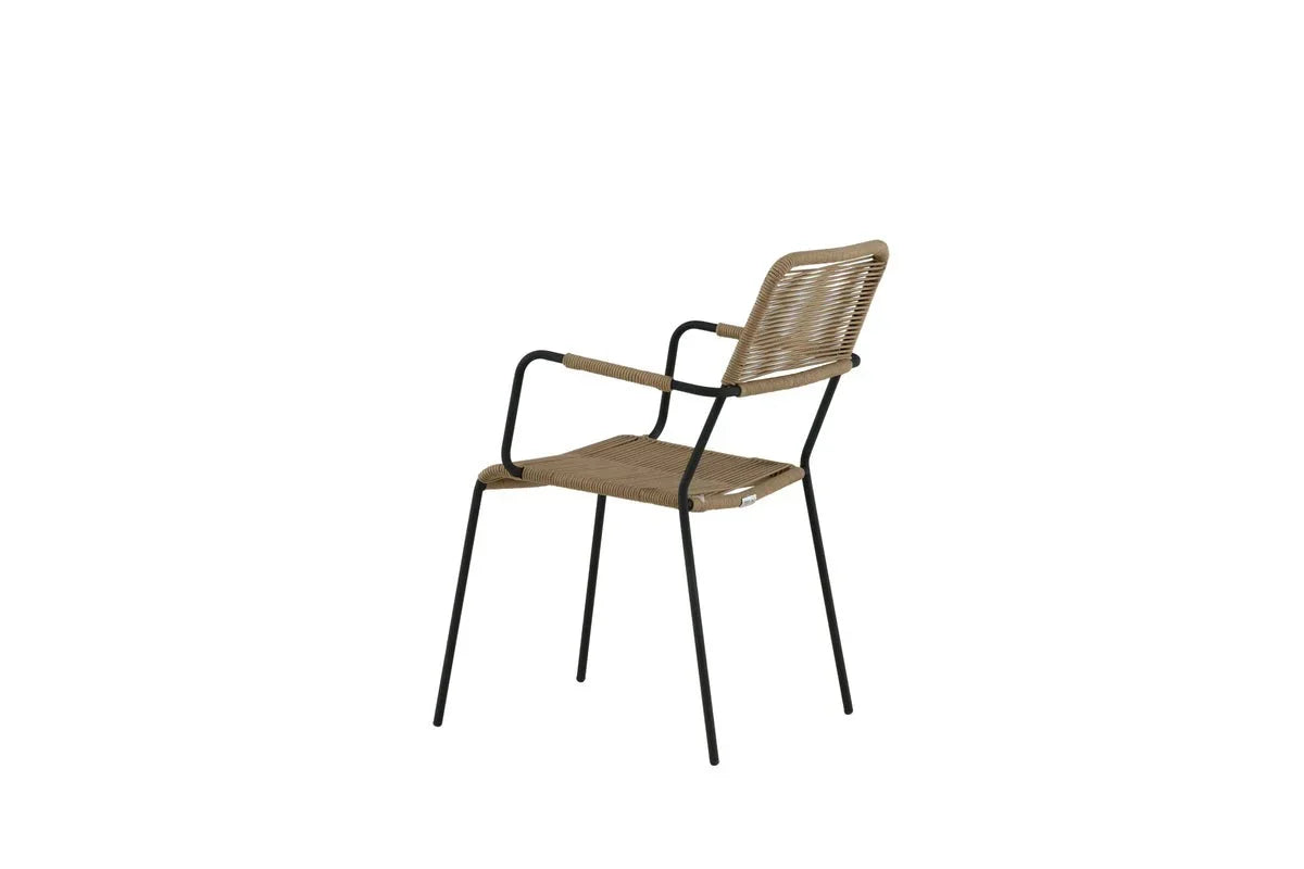 Set da 2 - Sedia da giardino Marla in metallo/poliestere