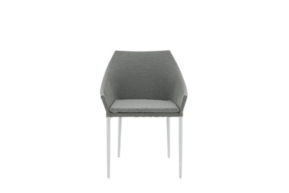 Set di 2 - Sedia da giardino Sophia in alluminio/poliestere