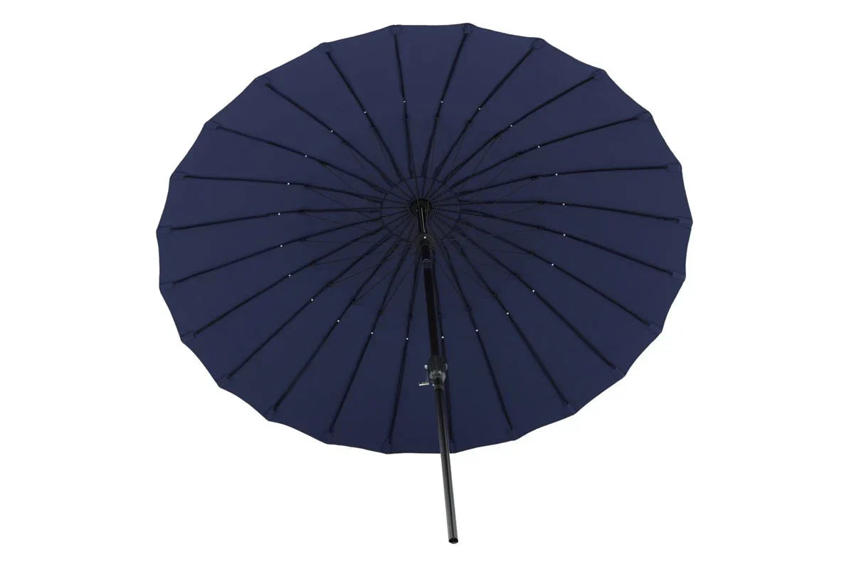 Garten Sonnenschirm Palma – Ø270 cm verfügbar in Weiß, Schwarz, Grau und Blau