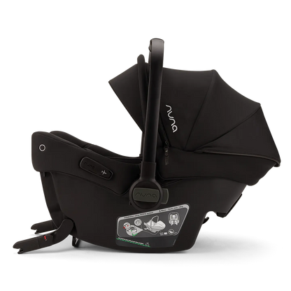 B-Ware Nuna Pipa Urbn Seggiolino Auto per Neonati Caviar con Sistema Isofix Integrato