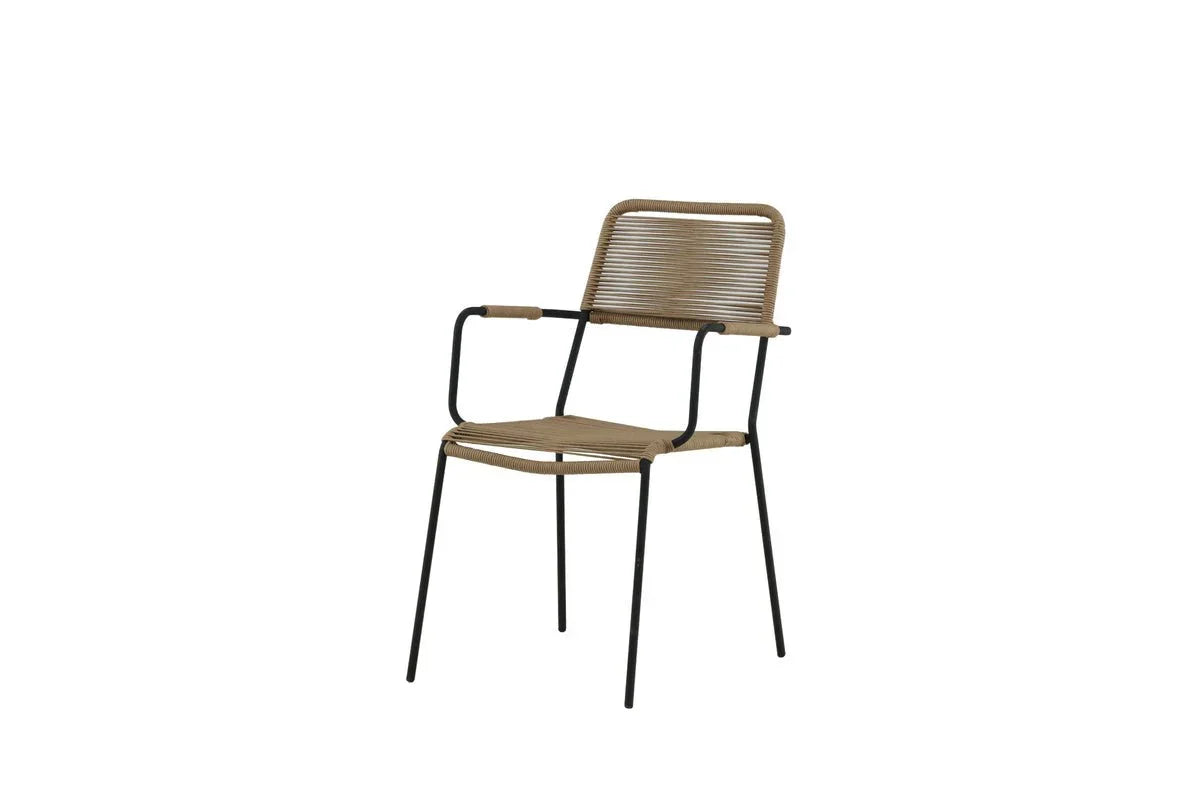Set da 2 - Sedia da giardino Marla in metallo/poliestere
