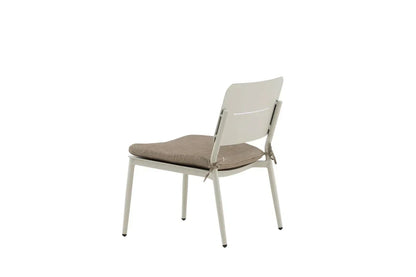 Set da 2 - Sedia da giardino Mara in metallo/poliestere
