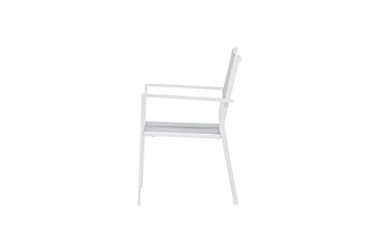 Set da 2 - Sedia da giardino Karibik in alluminio/textilene