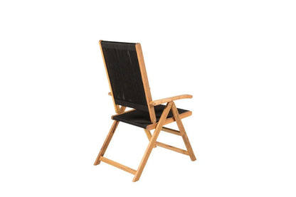 Set da 2 - Sedia da giardino George in acacia/poliestere