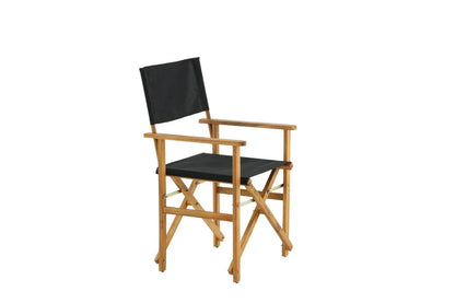 Set da 2 - Sedia da giardino Marlene in acacia/poliestere