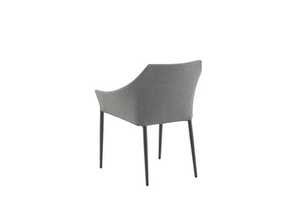 Set di 2 - Sedia da giardino Sophia in alluminio/poliestere