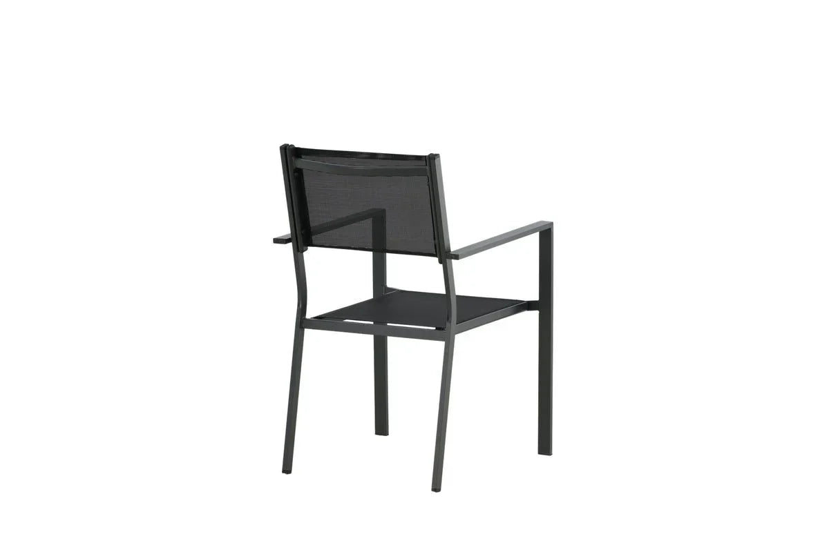 Set da 2 - Sedia da giardino Karibik in alluminio/textilene