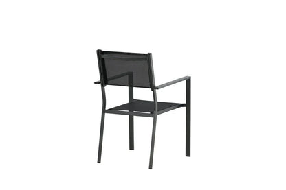 Set da 2 - Sedia da giardino Karibik in alluminio/textilene