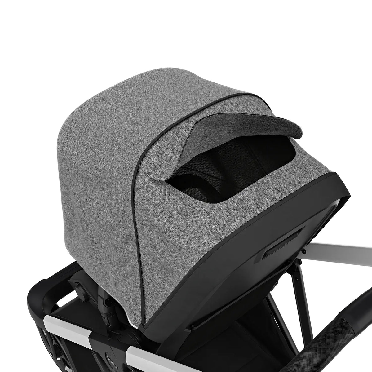 B-Ware Thule Passeggino Shine Aluminium Grey Melange, Seduta Reversibile