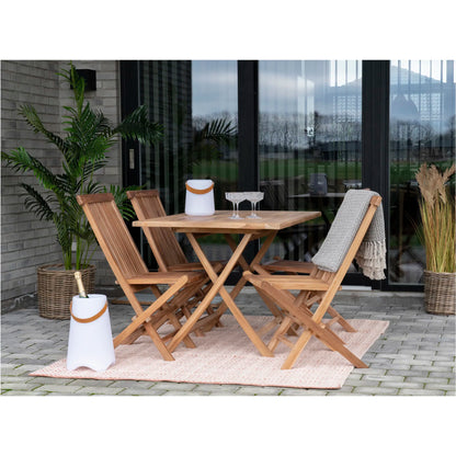 Set di 2 - Sedia da giardino Voler in teak