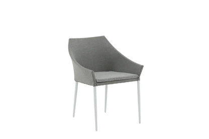 Set di 2 - Sedia da giardino Sophia in alluminio/poliestere