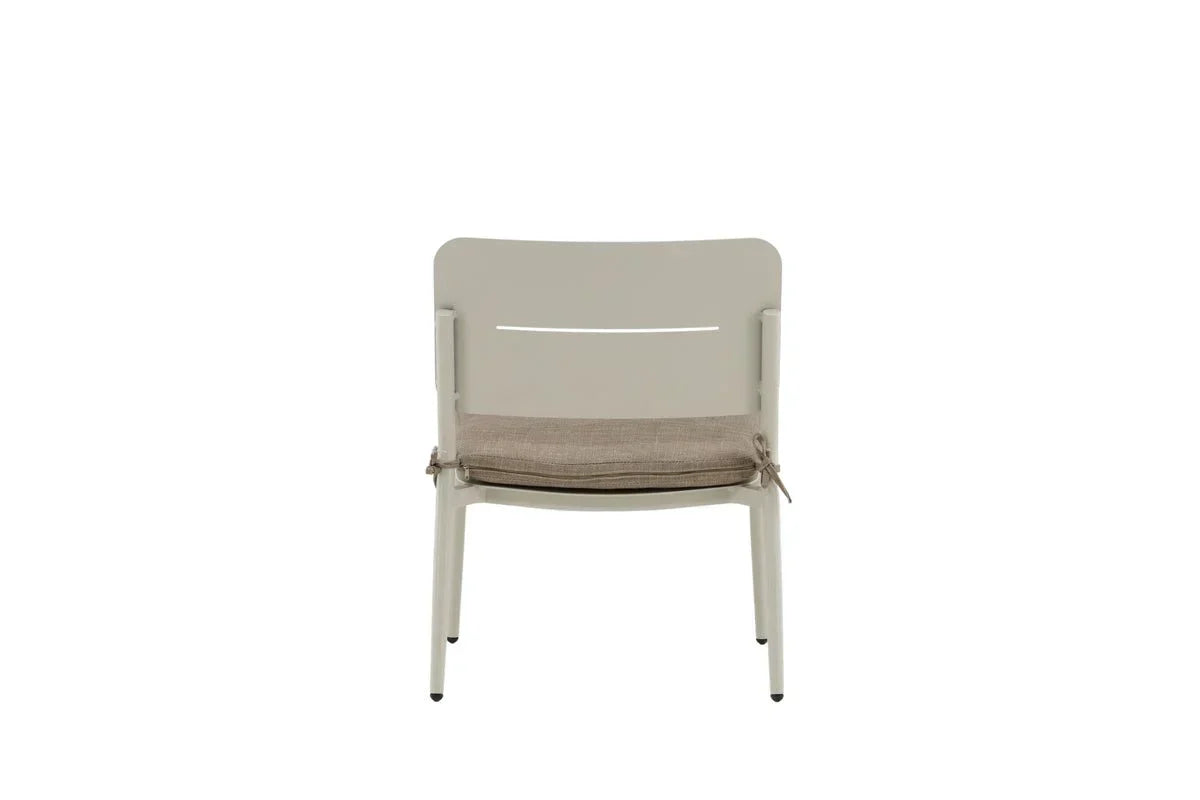 Set da 2 - Sedia da giardino Mara in metallo/poliestere