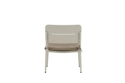 Set da 2 - Sedia da giardino Mara in metallo/poliestere