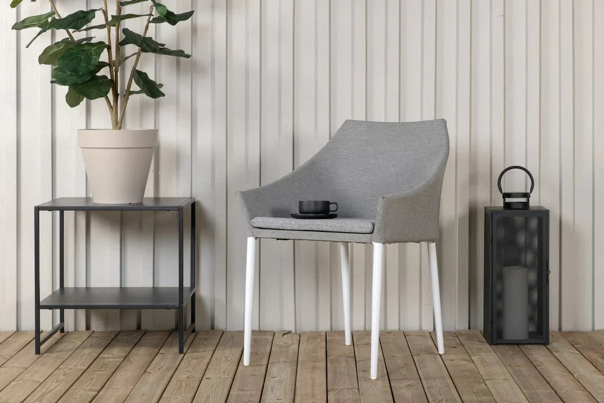 Set di 2 - Sedia da giardino Sophia in alluminio/poliestere