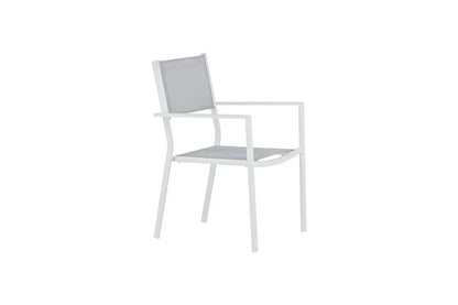 Set da 2 - Sedia da giardino Karibik in alluminio/textilene