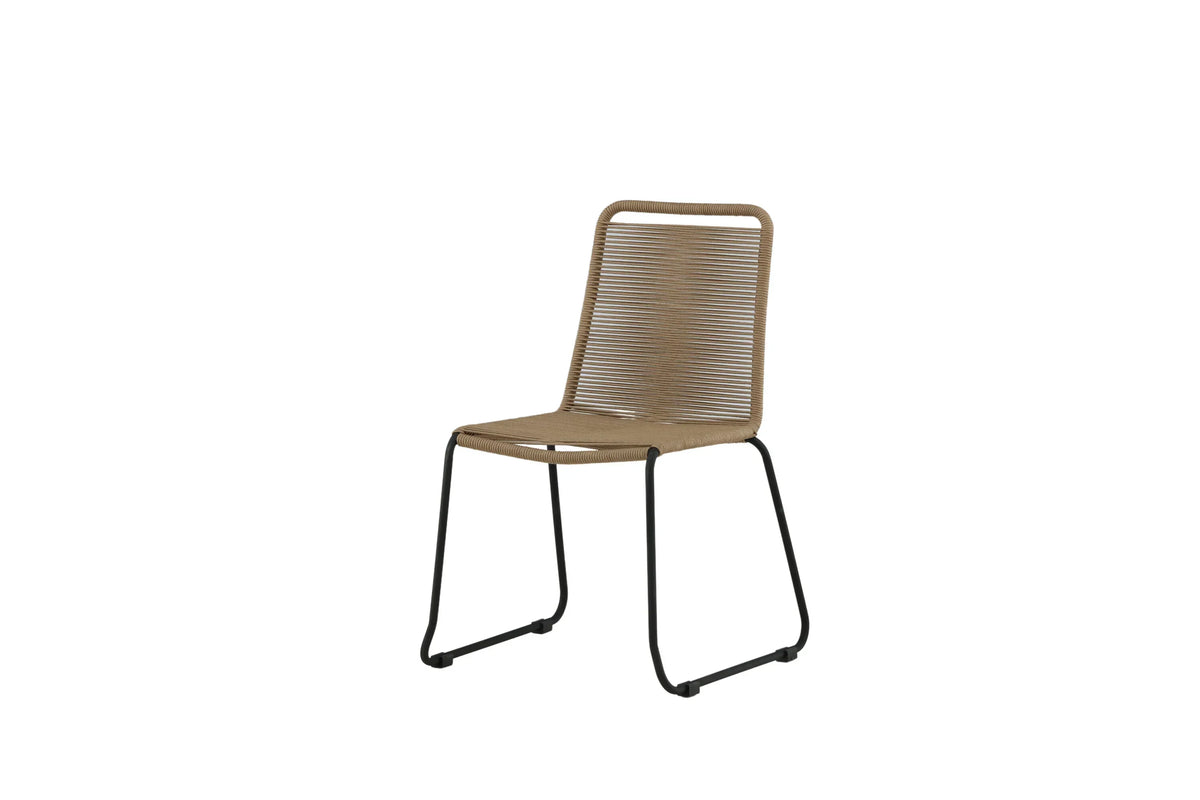 2er Set - Gartenstuhl Lina aus Metall/Polyester