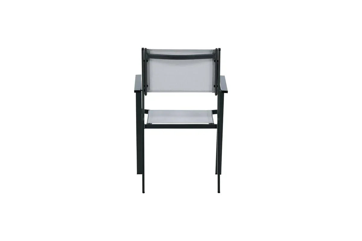 Set da 2 - Sedia da giardino Karibik in alluminio/textilene