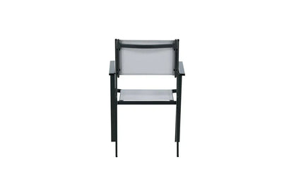 Set da 2 - Sedia da giardino Karibik in alluminio/textilene