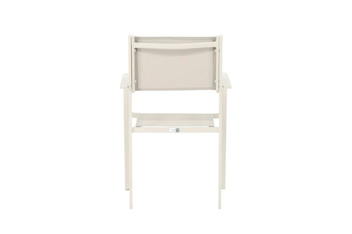 Set da 2 - Sedia da giardino Karibik in alluminio/textilene