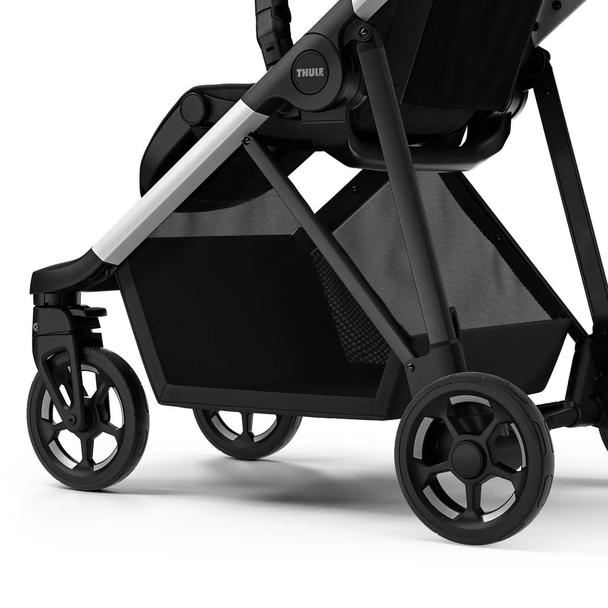B-Ware Thule Passeggino Shine Aluminium Grey Melange, Seduta Reversibile