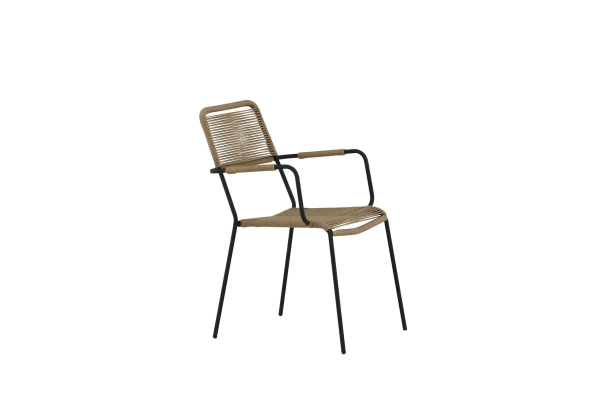 Set da 2 - Sedia da giardino Marla in metallo/poliestere