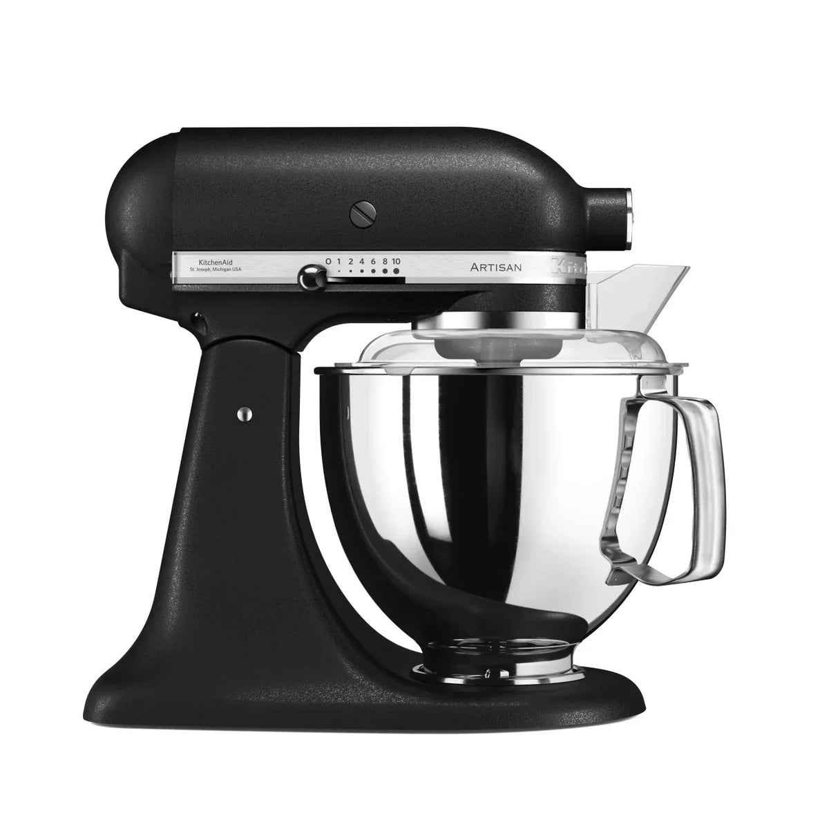 KitchenAid 4,8 L 5KSM175 Robot da cucina Artisan Set completo con tagliaverdure+tritacarne+accessorio per biscotti spritz