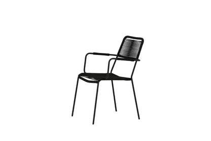 Set da 2 - Sedia da giardino Marla in metallo/poliestere