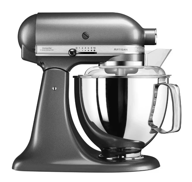 KitchenAid 4,8 L 5KSM175 Robot da cucina Artisan Meatlover con tritacarne interamente in metallo e accessorio per biscotti spritz