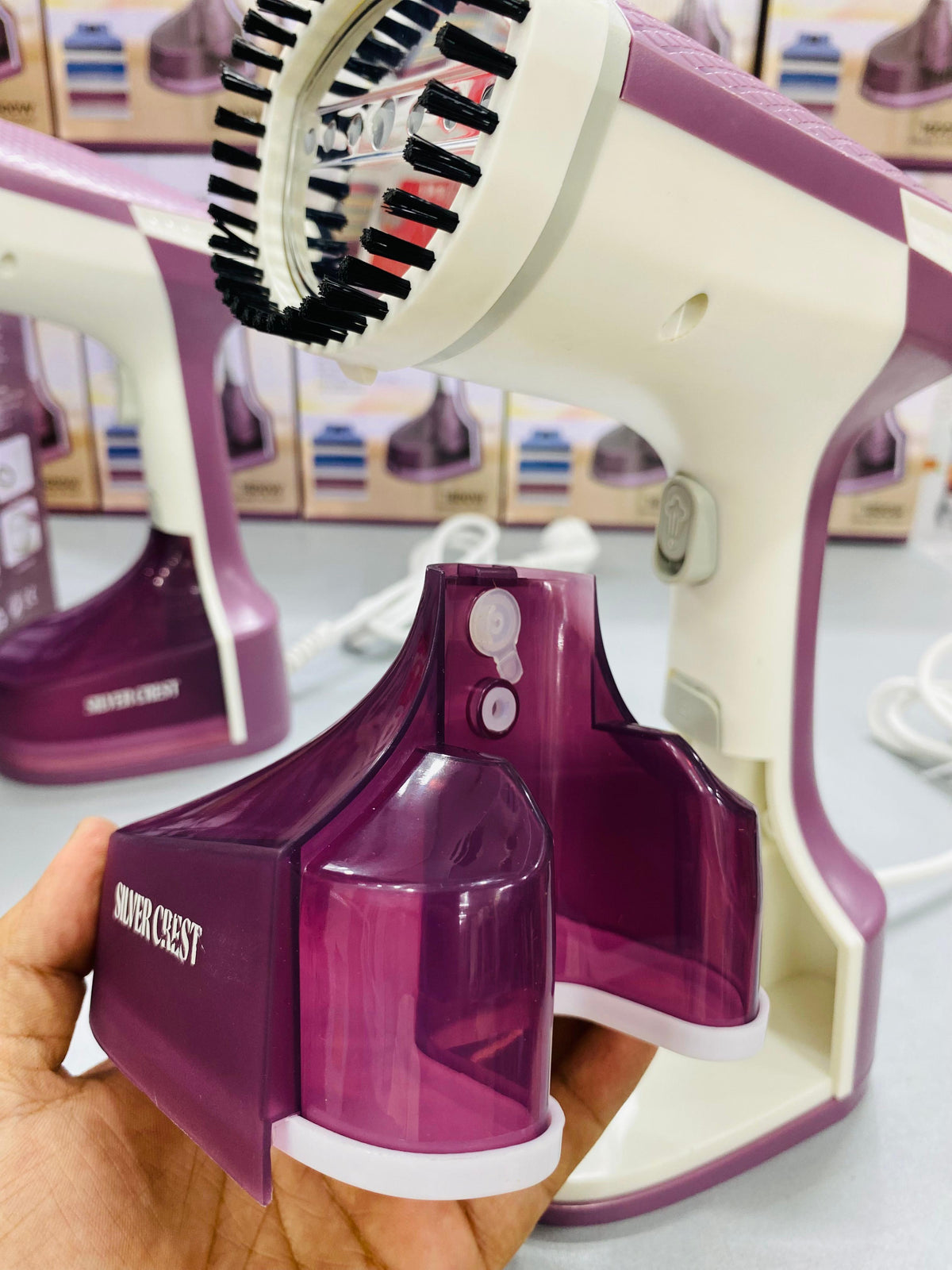 Handheld Garment Steamer - Portable Fabric Steamer