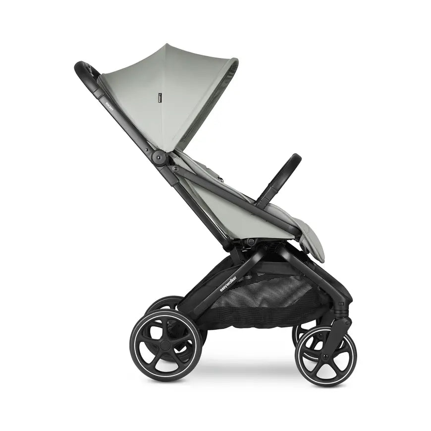 Easywalker Rockey L Fresh Green passeggino usato con cestino portaoggetti e funzione reclinabile