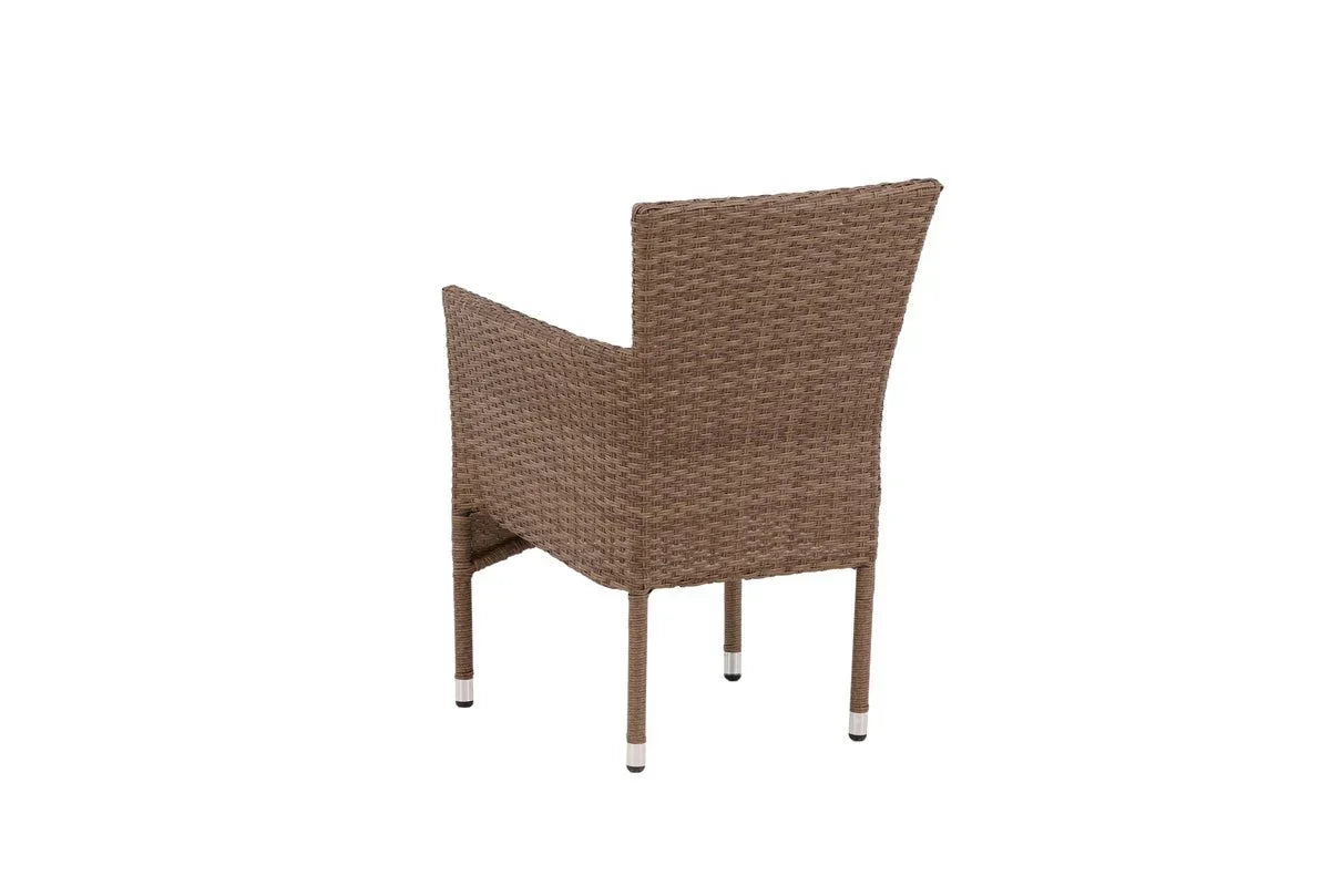 Set di 2 sedie da giardino Marina effetto rattan