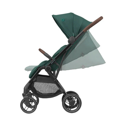 B-Ware Maxi Cosi Passeggino Buggy Soho Essential Green Pieghevole Passeggino da Viaggio Bambini