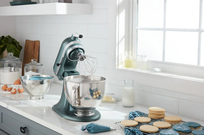 KitchenAid 4,8 L 5KSM175 Robot da cucina Artisan Set completo con tagliaverdure+tritacarne+accessorio per biscotti spritz
