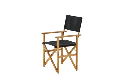 Set da 2 - Sedia da giardino Marlene in acacia/poliestere