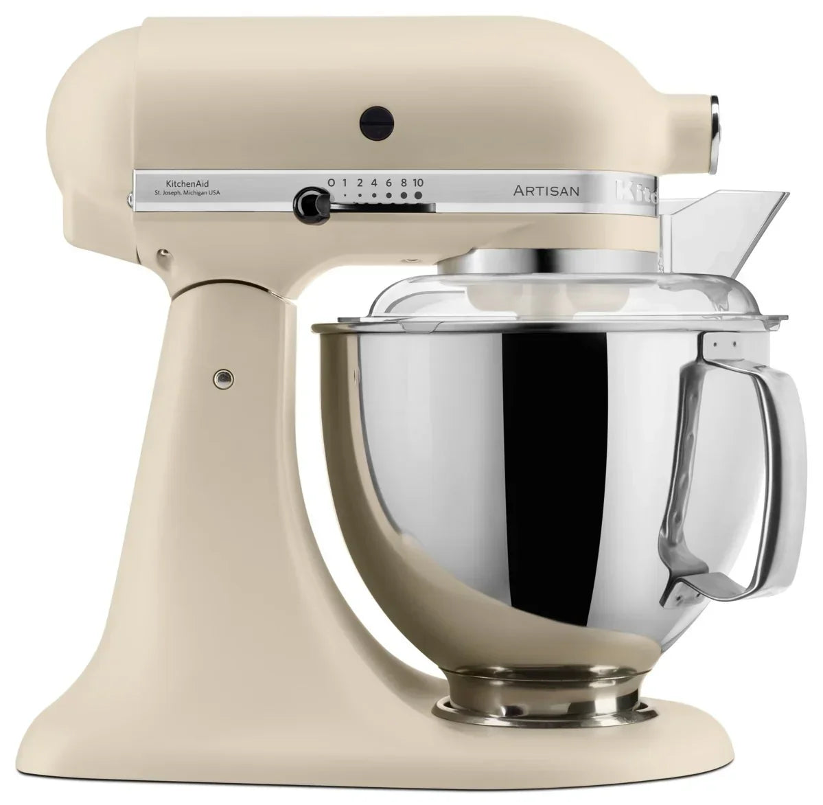 KitchenAid 4,8 L 5KSM175 Robot da cucina Artisan Set completo con tagliaverdure+tritacarne+accessorio per biscotti spritz