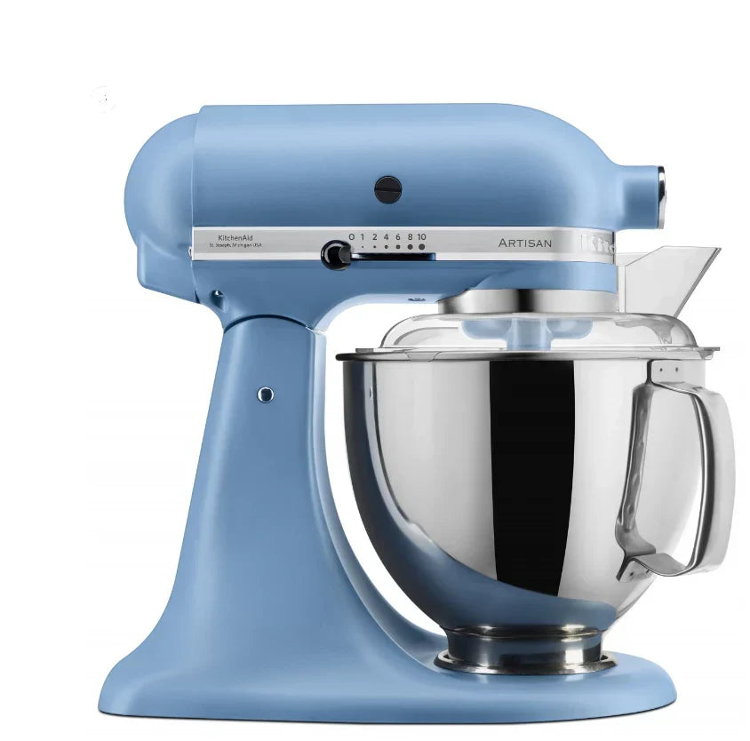 KitchenAid 4,8 L 5KSM175 Robot da cucina Artisan Meatlover con tritacarne interamente in metallo e accessorio per biscotti spritz
